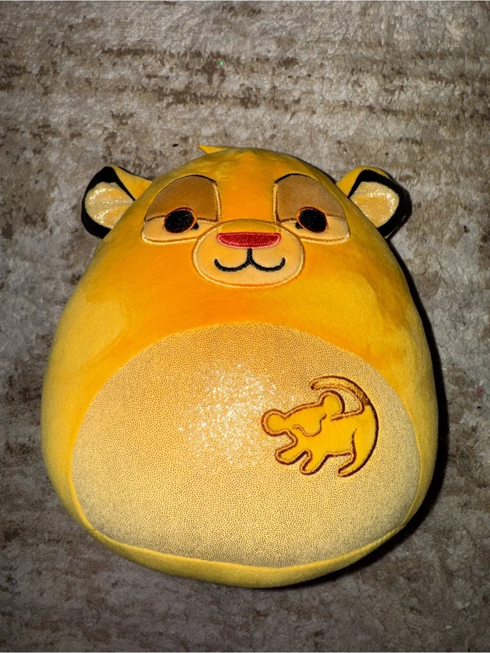 Disney Yellow Simba Squishmallow